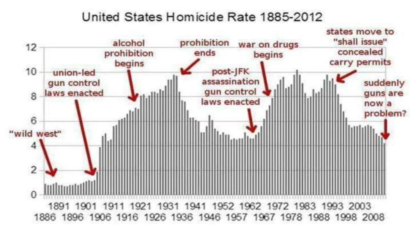 United States homicide rate 1885-2012