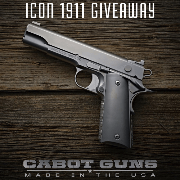 Cabot Icon 1911 Giveaway