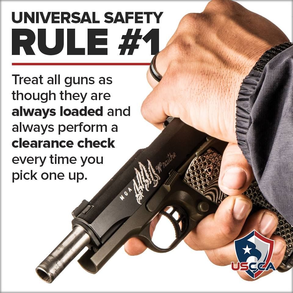 Universal Gun Safety Rule #1