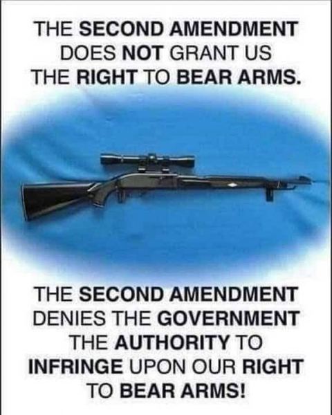 The right to bear arms